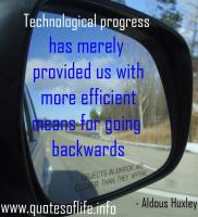 Technological Progress quote #2
