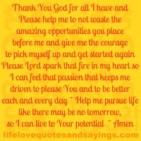 Thank God quote #2