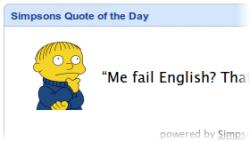 The Simpsons quote #2
