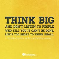 Think Big quote #2
