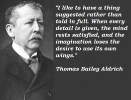 Thomas Bailey Aldrich's quote #6