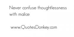 Thoughtlessness quote #1