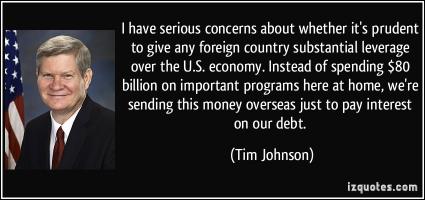 Tim Johnson's quote