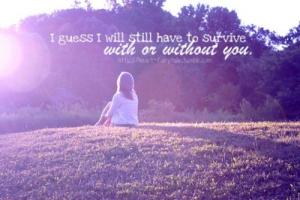 To Survive quote #2