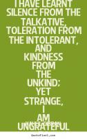 Toleration quote #2