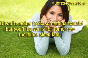 Tomorrow Morning quote #2