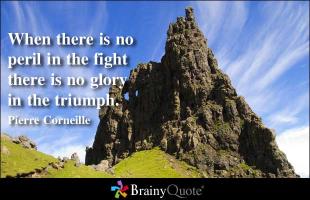 Triumphantly quote #1