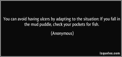 Ulcers quote #1