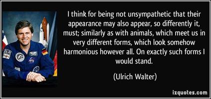 Ulrich Walter's quote