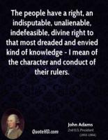 Unalienable quote #2