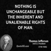 Unalienable quote #2
