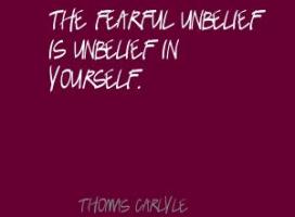 Unbelief quote #1