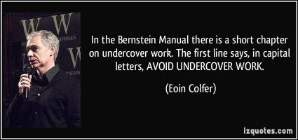 Undercover quote #1