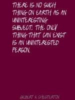 Uninterested quote #2