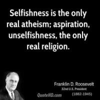 Unselfishness quote #2