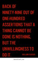 Unwillingness quote #2