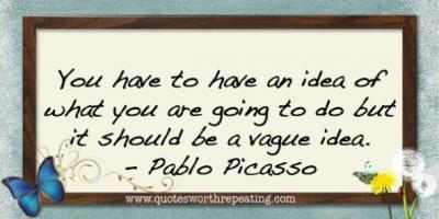 Vague Idea quote #2