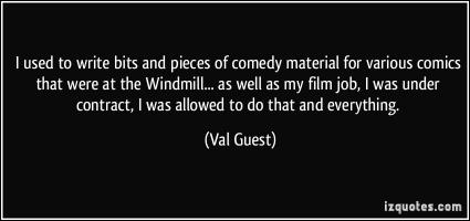 Val Guest's quote #7