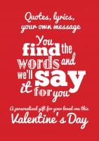 Valentine quote #1