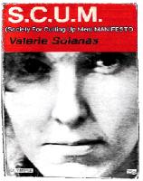 Valerie Solanas's quote