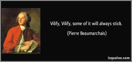 Vilify quote #1