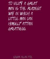 Vilify quote #1