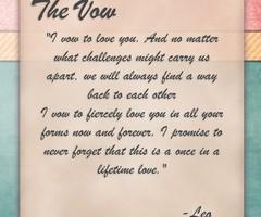 Vow quote #1