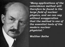 Walther Bothe's quote #5