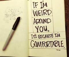 Weirdo quote #3