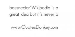 Wikipedia quote #1