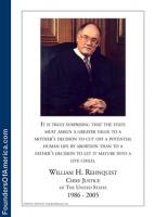 William Rehnquist's quote #1