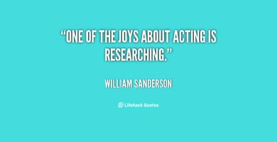 William Sanderson's quote #5