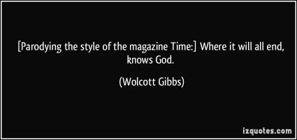 Wolcott Gibbs's quote #1
