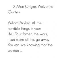 Wolverine quote #2