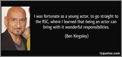 Young Actors quote #2