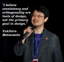 Yukihiro Matsumoto's quote